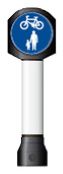 1 x 485mm White body sleeve 